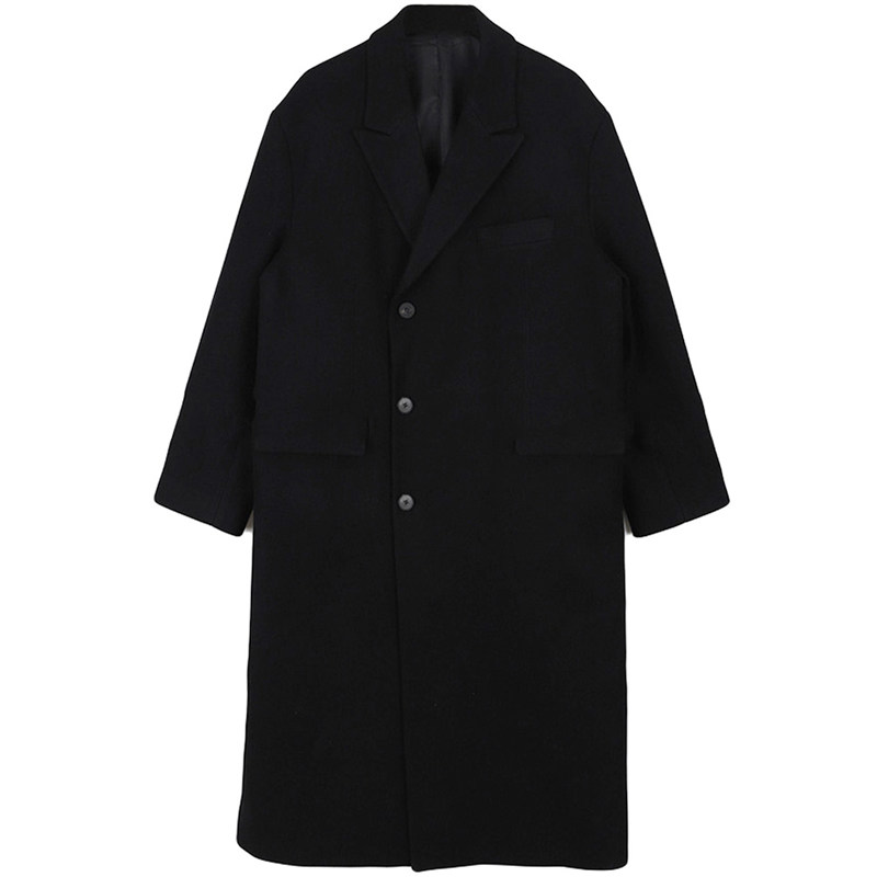 新款帅气毛呢大衣男士中长款秋冬季加厚韩版宽松呢子风衣男款外套,淘宝优惠券,粉丝福利购,淘宝优惠卷