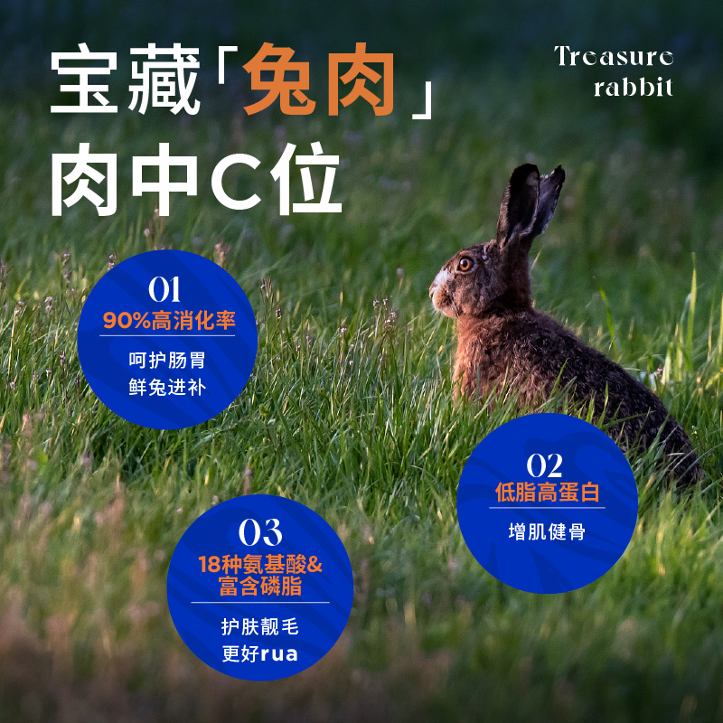 蓝氏荒野猎兔冻干狗粮小型犬中大型成犬泰迪小狗幼犬粮全价狗主粮
