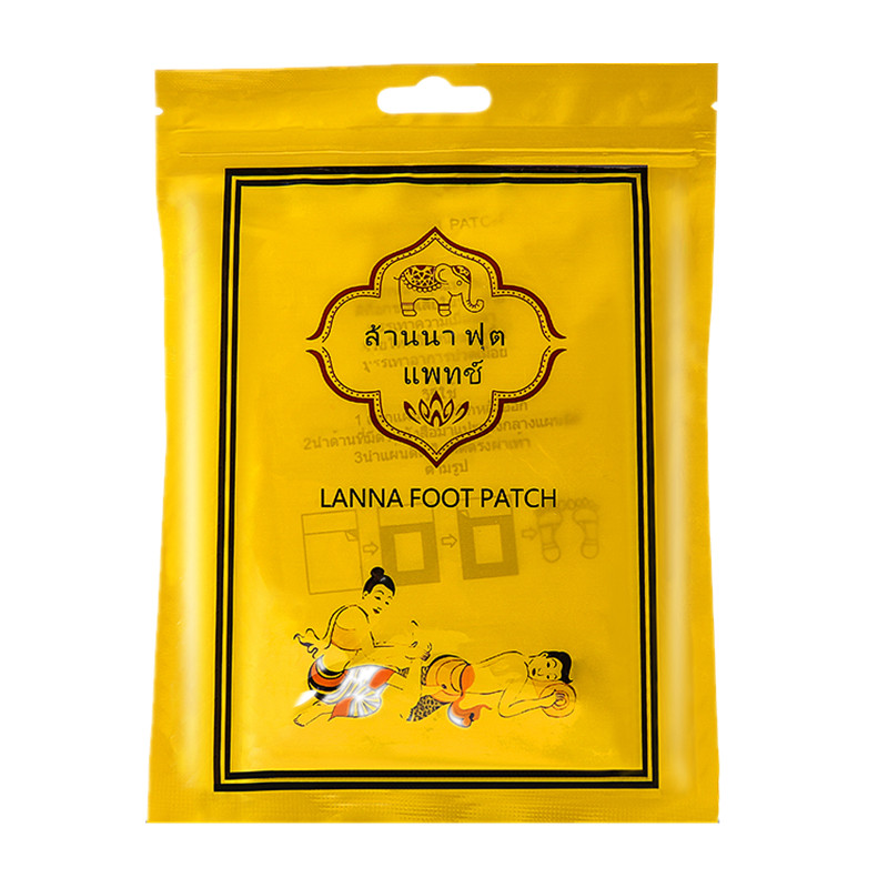 泰国兰纳lanna 60足贴纳兰脚贴 泰品易购特价区足贴