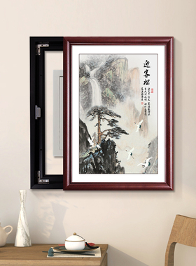 免打孔电表箱装饰画可以定制