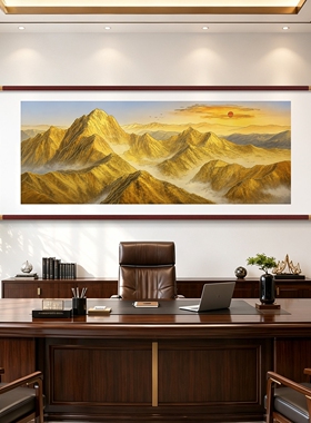 新中式客厅沙发背景墙装饰画