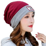 Дорожная шапка, демисезонный шарф-платок, удерживающий тепло шарф, свободный крой