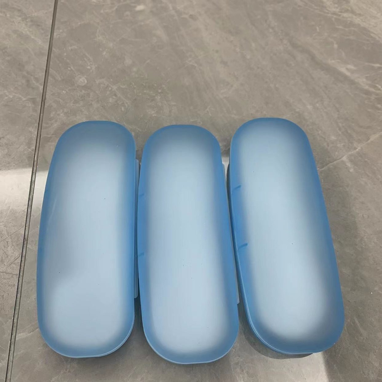 拍1发3近视塑料眼镜盒简约便携带老花镜收纳盒抗压防摔半透明代发,淘宝优惠券,粉丝福利购,淘宝优惠卷