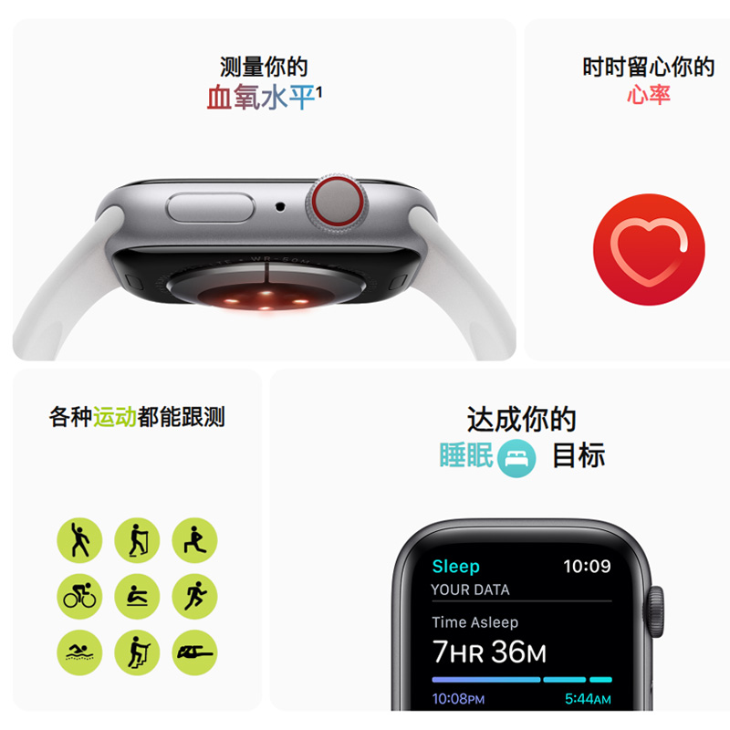 21新款苹果/Apple Watch Series7 SE2手表7代iWatch7 SE2苹果手表 - 图1