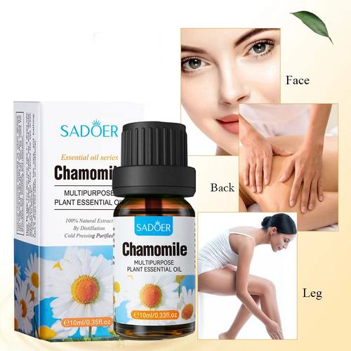 Pure Natural chamomile Oil Moisturizing Body face Massage油 - 图0