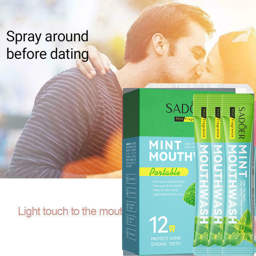 Mint mouthwash Flavor Fruity Breath Refreshing cleaning漱口-图1