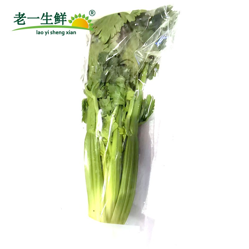 【老一生鲜】新鲜清芹水果西芹250g 荷兰清芹榨汁生吃蔬菜 - 图1