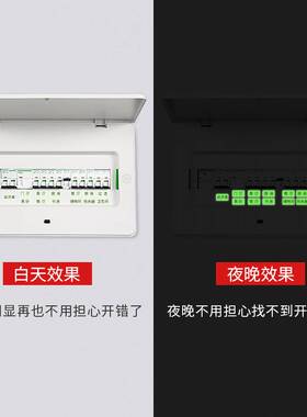 配电箱贴纸电表箱标识贴总开关提示贴客厅总电闸夜光标签指示贴纸