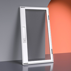 ПММА 平开窗高口袋透锁纱窗金刚网防盗窗纱网滑盖带锁外开窗纱窗网自装 Other