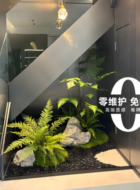 小红书爆款日式仿真马醉木造景