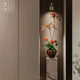 High-end vase with fake flowers, living room, bedroom decorations, entrance atmosphere, dining table, simulated floral ornaments