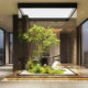 Simulated green plant landscaping, moss, fake plant decoration, fake flowers, indoor tropical combination, window display layout under stairs