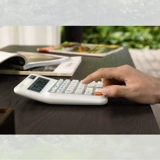 Casio Casio Calculator 3 ° DE-12 калькулятор калькулятор Инженерная стальная кнопка крупномасштабный офисный калькулятор