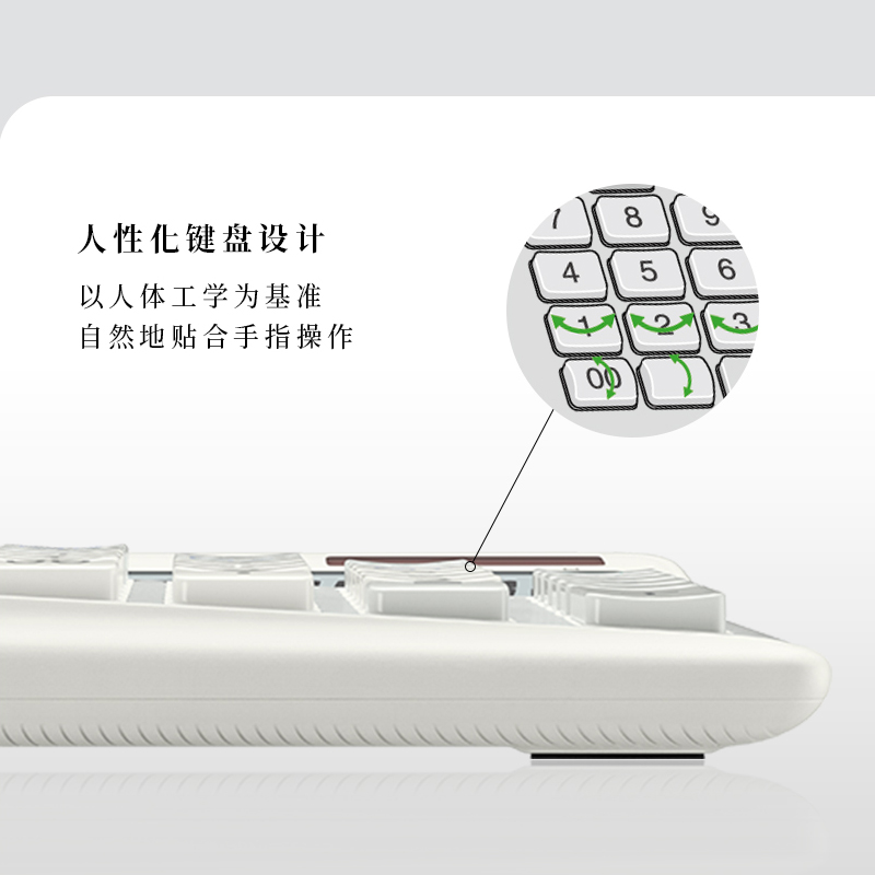 CASIO卡西欧3°JE-12E计算器商务便携台式办公人体工学阶梯按键