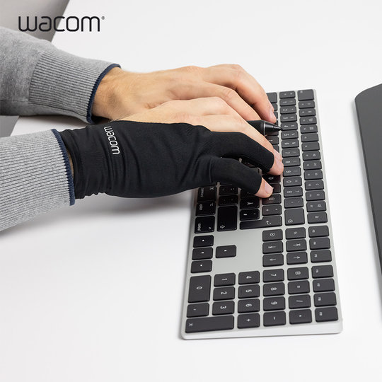 Wacom tablet digital screen drawing gloves original standard finger sleeves professional drawing tools two-finger gloves