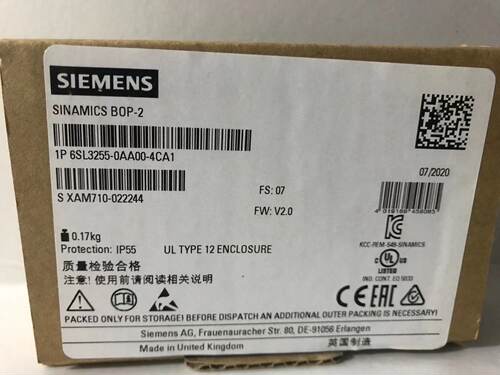 西门子6SL3255-0AA00-4JA2-4HA1-4CA1全新6SL3256-0AP00-0JA0现货 - 图1