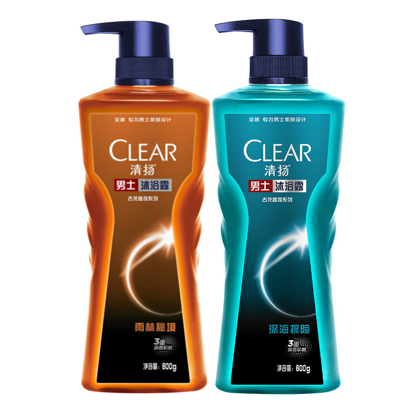 清扬古龙香氛持久留香乳液沫沐浴露 国生居家日用沐浴露