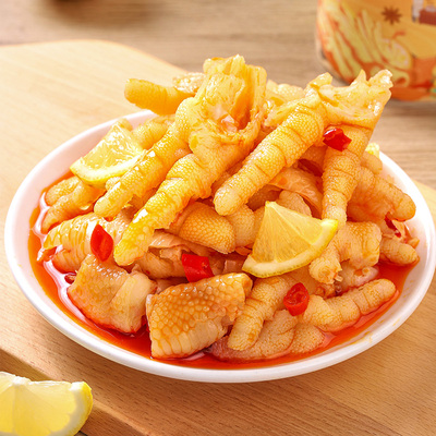 【顺丰速发】精武去骨鸡爪500克*2罐