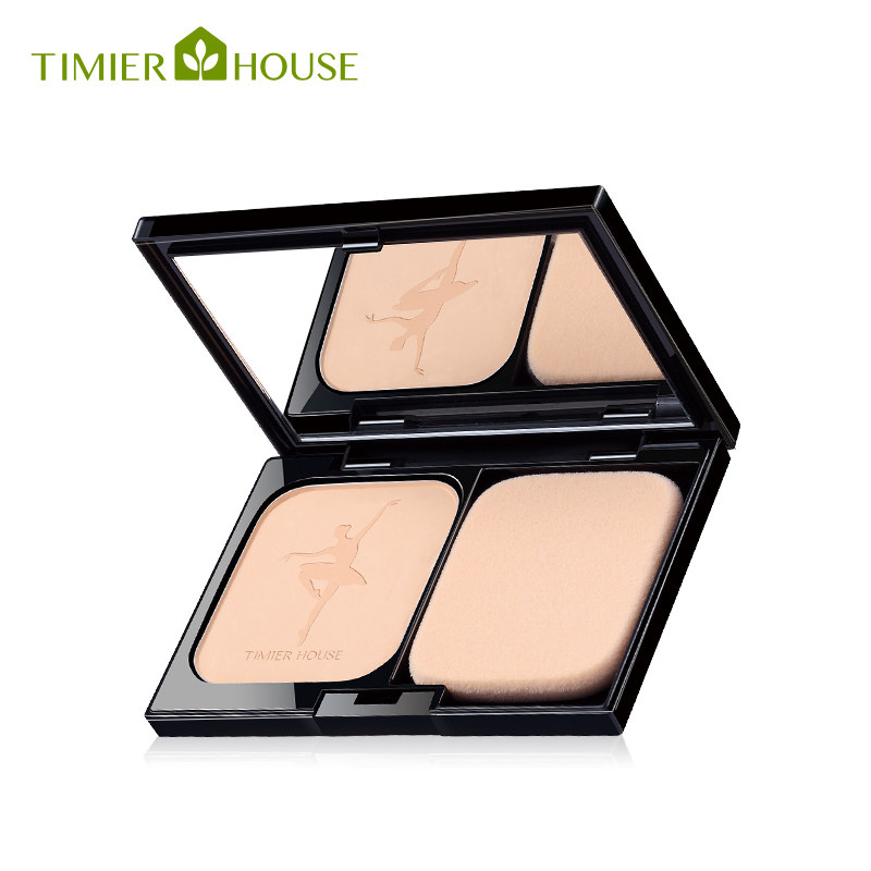 婷美小屋两用粉饼遮瑕控油防水定妆 婷美小屋粉饼