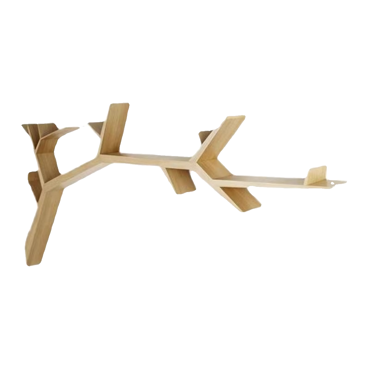 创意树形艺术书架置物架多层搁板儿童墙面收纳书柜实木落地绘本架,淘宝优惠券,粉丝福利购,淘宝优惠卷