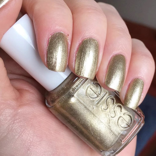 essie指甲油1005轻奢金属亚麻浅金色getting groovy脚趾免烤持久 - 图0