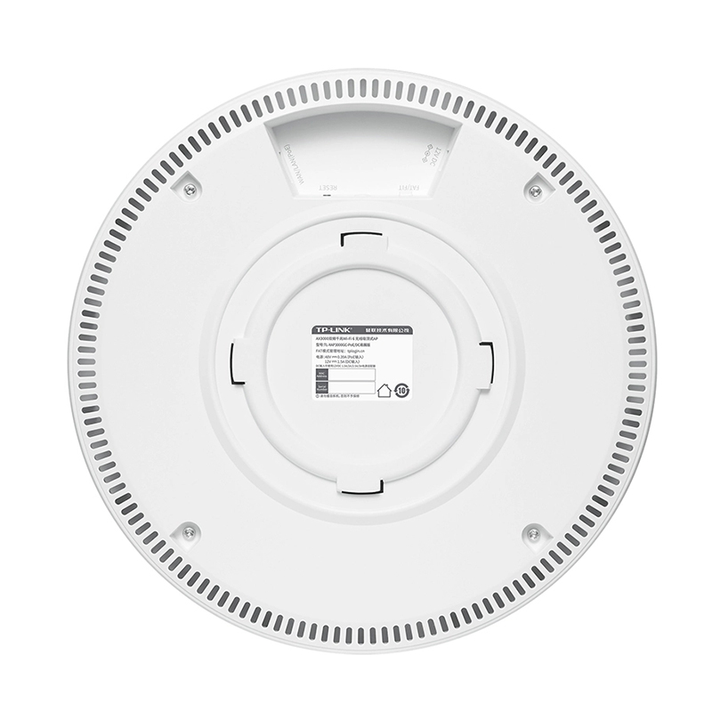 TP-LINK TL-XAP3000GC易展版AX3000双频wifi6吸顶式无线AP路由器大功率室内网络覆盖Mesh组网分布式PoE供电DC-图3