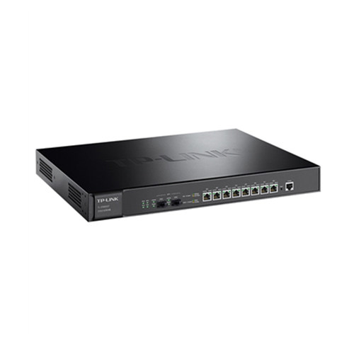 普联TP-LINK TL-ER8820T 八核企业级有线路由器高性能万兆SFP+光口8个千兆网口行为管理审计AC网络带机量8000 - 图0