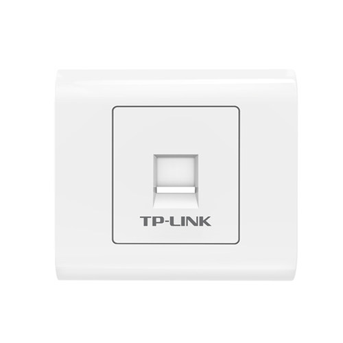 普联TP-LINK TL-EF5e01超五类非屏蔽信息面板CAT5e标准86型免打线工具单口模块网络综合布线工程高速稳定阻燃 - 图1