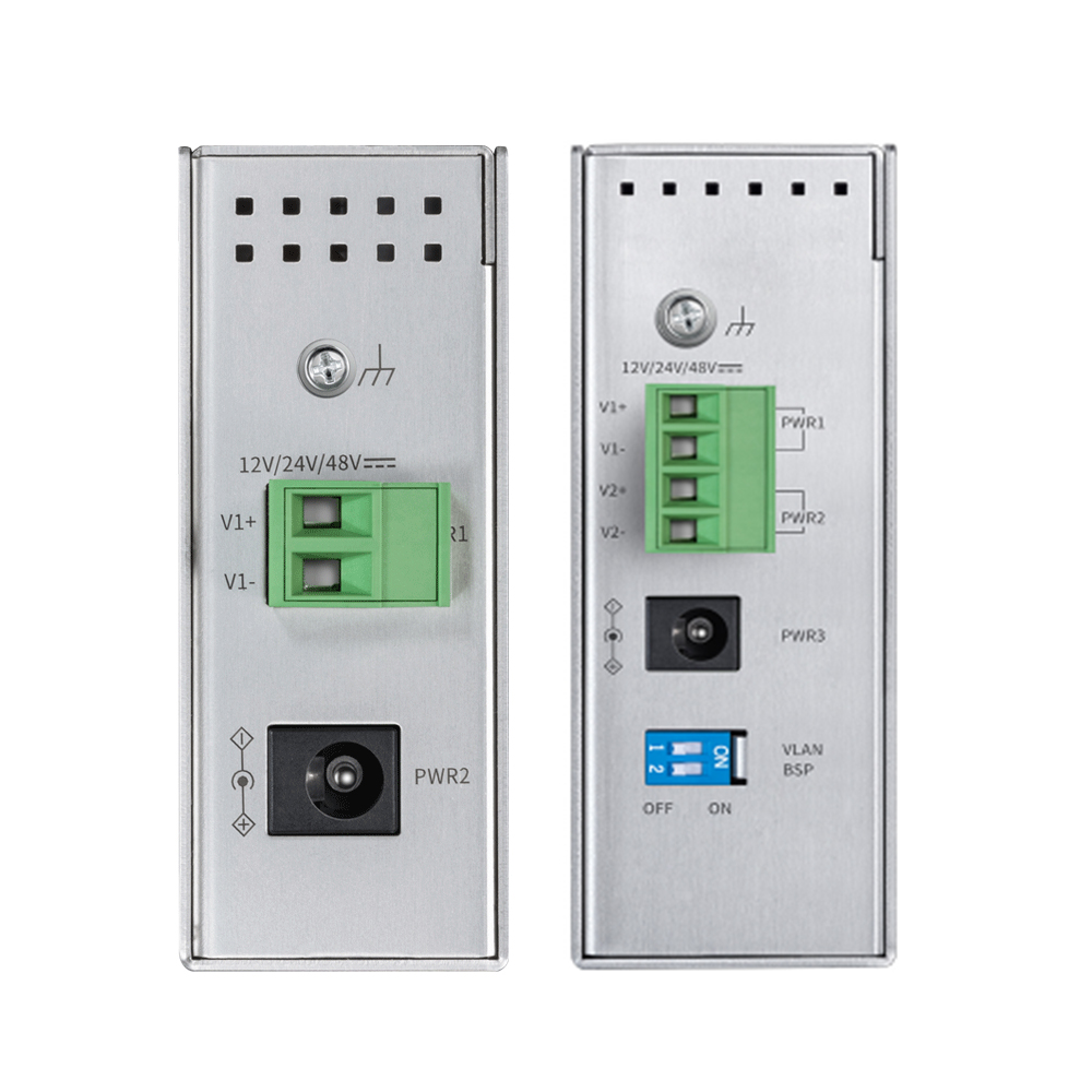 顺丰TP-LINK TL-MC111A/TL-MC114B工业级光纤收发器一对1光4电套装 单模单纤光电转换器耐高温轨道导轨式20km - 图3