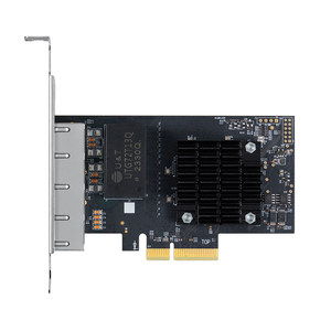 普联TP-LINK TL-NG324四口全千兆PCI-E有线网卡RJ45网口4独立IP远程网络唤醒PCIe服务器工控机电脑接口转换器