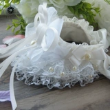 Кружевной шарф с бантиком, нагрудник, в корейском стиле