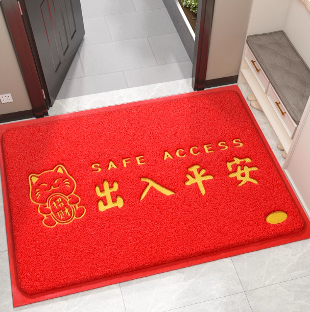 欢迎光临门垫店铺酒店门口地垫进门商用防滑迎宾脚垫LOGO定制地毯,淘宝优惠券,粉丝福利购,淘宝优惠卷
