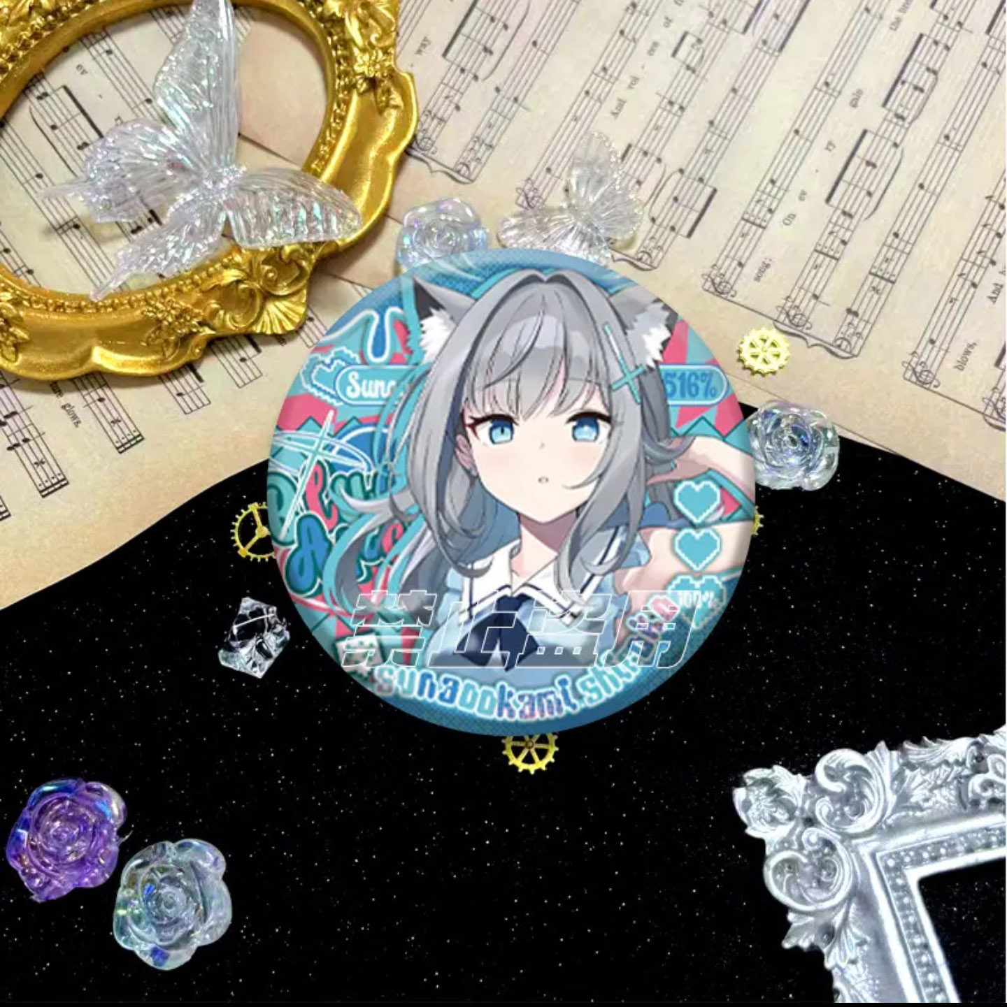 蔚蓝档案徽章吧唧镭射自印小鸟游星野砂狼王子空琦日奈动漫周边,淘宝优惠券,粉丝福利购,淘宝优惠卷