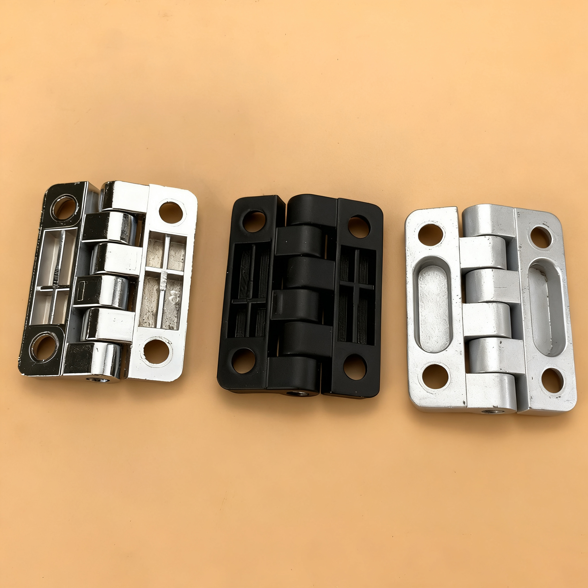 海坦不锈钢 CL209-1-2黑白铰链 HL009 铁皮柜开关柜 动力机柜合页 - 图3