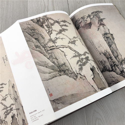家在黄山白岳之间 渐江书画艺术 收藏历代名家绘画 艺术绘画收藏与鉴赏收藏爱好者书籍 安徽美术出版社 - 图2