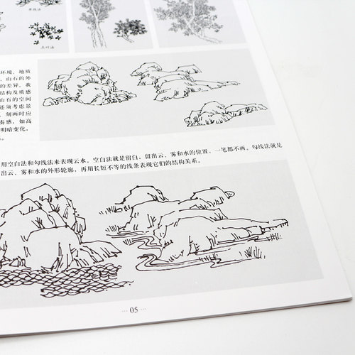 绘画基础 风景速写临摹本素描速写自学风景画入门教程中学生美术技法基础教程速写教材小学美术书籍美术兴趣班培训教材安徽美术 - 图2