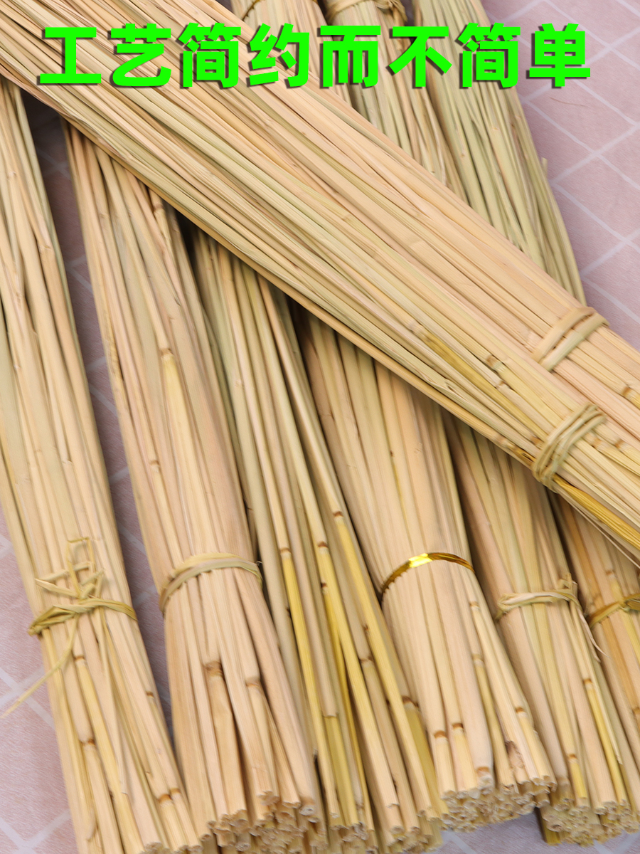 干稻草绑粽绳绑螃蟹稻草屋顶装饰草水稻草手工材料帘子编绳子稻草 - 图2