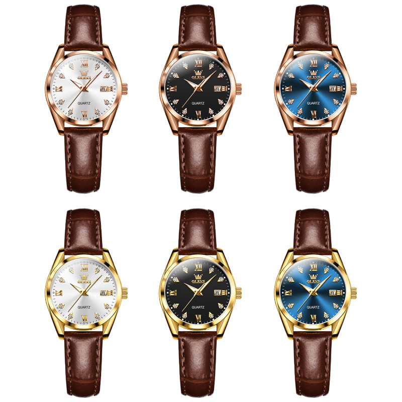 瑞士新款正品牌女士手表女机械表全自动简约气质防水电子名表十大 - 图1