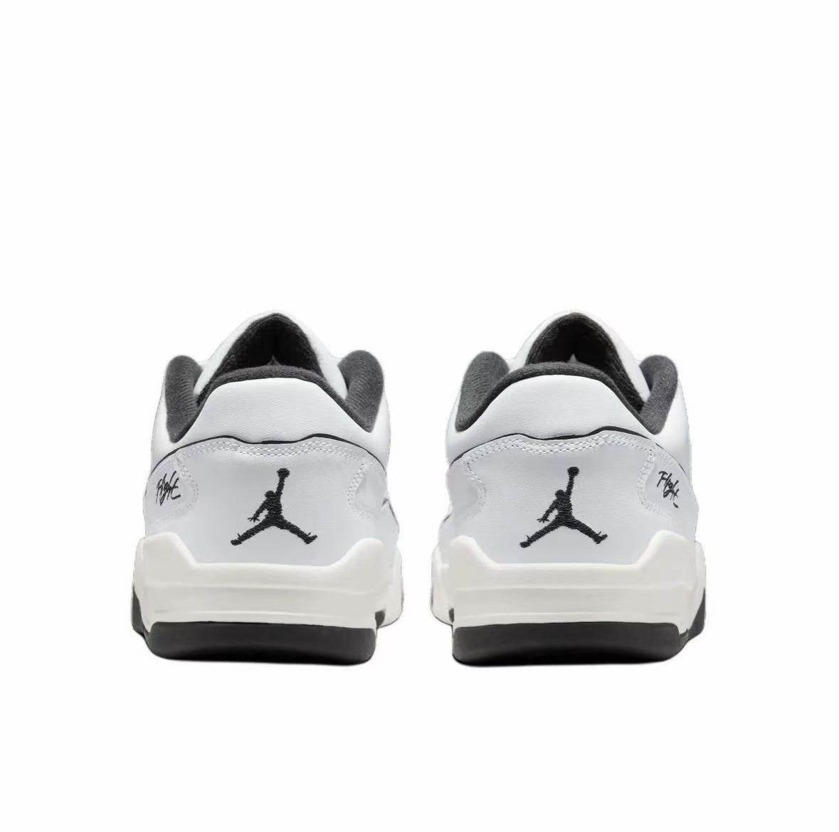 Nike Jordan Flight Court黑白耐克25新款复古运动板鞋HF3255-100,淘宝优惠券,粉丝福利购,淘宝优惠卷