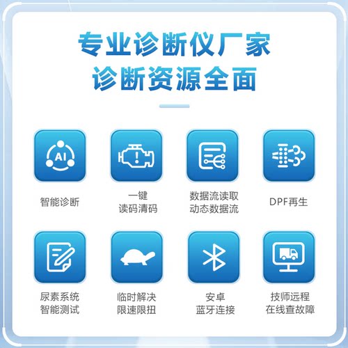 柴油车故障诊断仪obd解码器货车卡车DPF再生消码车匠准确高效专业 - 图2