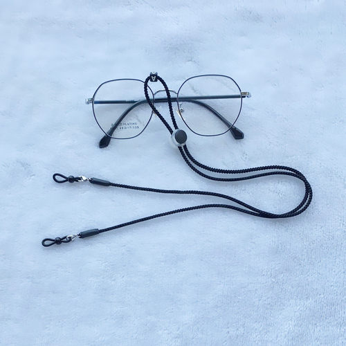 手工结实眼镜链简约眼镜防丢绳口罩挂链旅游老花眼镜绳可调节链子 - 图0