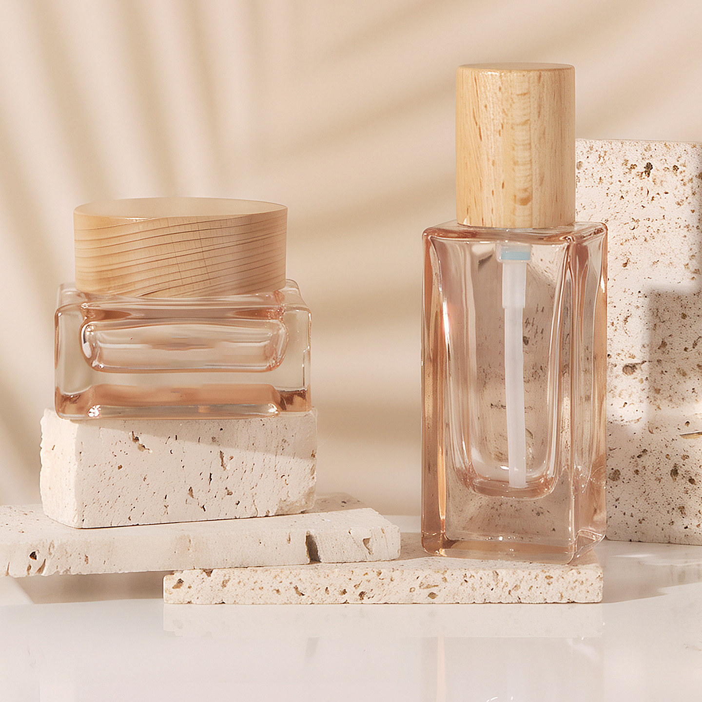 HOPECK护肤玻璃瓶套系玻璃喷雾罐20-120ml按压乳液瓶30-50g膏霜瓶,淘宝优惠券,粉丝福利购,淘宝优惠卷