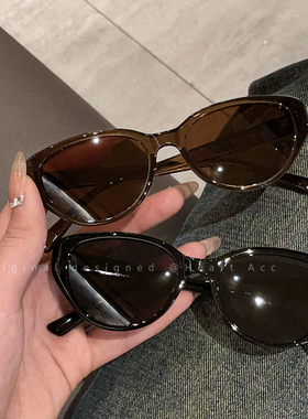 防紫外线猫眼墨镜防晒太阳眼镜