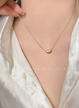 钛钢不掉色项链女轻奢小众ins