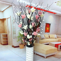 Leaf Vein Dry Flower Living Room Ground Fake Flower Emulation Dry Branch Flower Arrangement Dry Flowers Large Peony Home New House Decoration