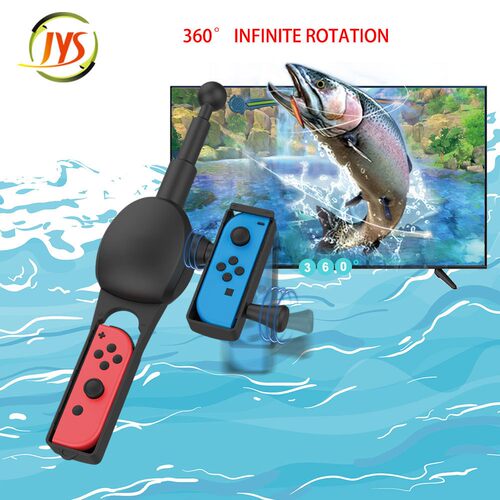 JYS正品switch钓鱼竿游戏杆NS2 OLED体感钓鱼竿钓鱼明星之星NS2代 - 图2