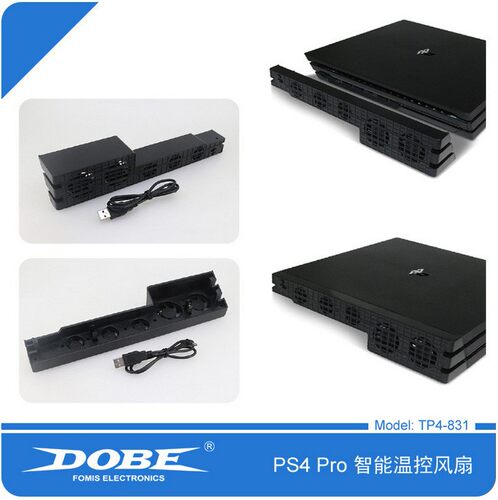 DOBE正品原装PS4 PRO主机风扇Pro温控散热风扇PS4底座后置散热器 - 图2