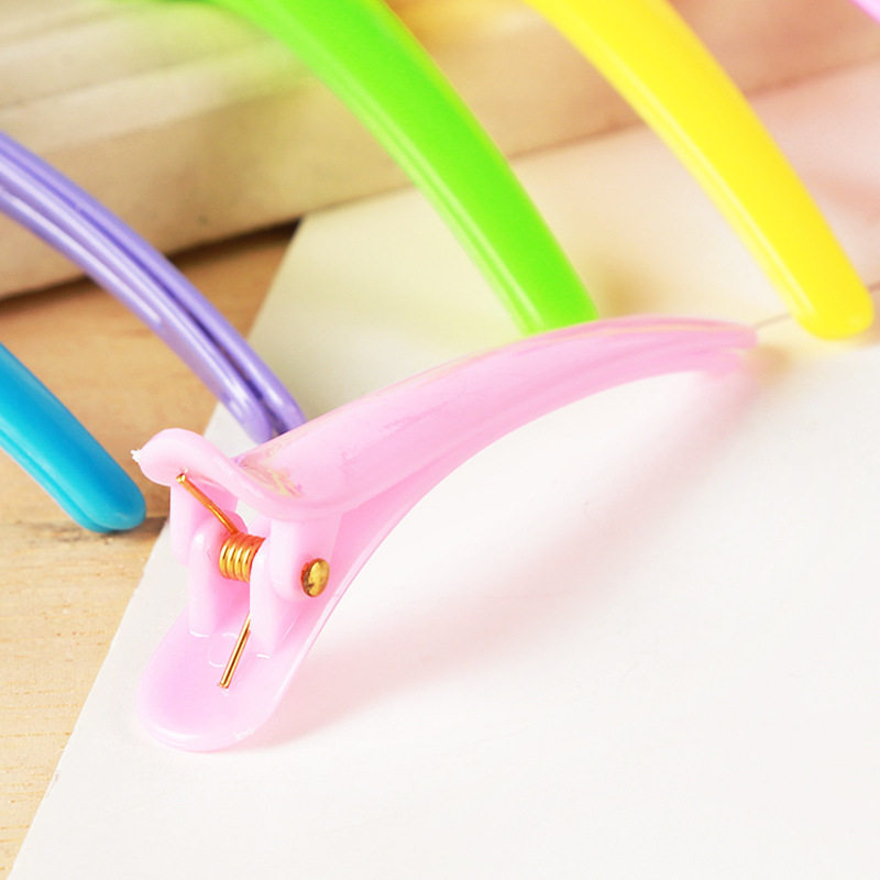 韩版塑料鳄鱼夹 糖果色发夹美发头饰尖嘴夹diy制作 半透明尖嘴夹,淘宝优惠券,粉丝福利购,淘宝优惠卷