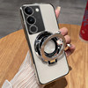 VivoS17 silicone transparent electroplated mobile phone case