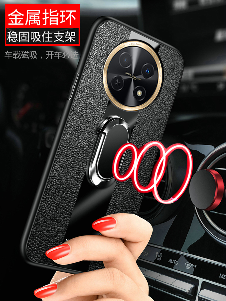 华为畅享60x手机壳STG一AL00保护皮套畅想6ox全包防摔ALOO玻璃硅胶软壳STGAL超薄外壳STGALOO畅亨x60男女真皮